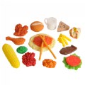 Thumbnail Image of Life-size Pretend Play Dinner Meal Set - 24 Pieces