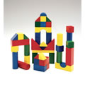 Wooden Color Blocks - 200 pieces
