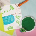 Alternate Thumbnail #5 of Washable Ink Jumbo Stamp Pad - Green