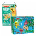 Primary Thumbnail of World & US Floor Puzzles