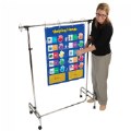 Adjustable and Portal Pocket Chart Stand for Classroom Learning