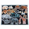 Thumbnail Image #2 of Wild Animals from Different Countries Felt Set