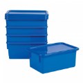 Primary Thumbnail of Storage Bins with Lids - Set of 5 - Blue