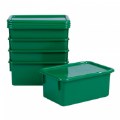 Primary Thumbnail of Storage Bins with Lids - Set of 5 - Green