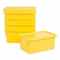 Primary Thumbnail of Storage Bins with Lids - Set of 5 - Yellow