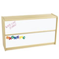 Carolina Line Compatible Sturdy Magnetic Dry Erase Panel Set for Literacy Practice - 24"
