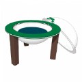 Primary Thumbnail of 33" Nature Bowl with Lid - In Ground - Preschool - Green/Chocolate