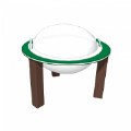 Alternate Thumbnail #2 of 33" Nature Bowl with Lid - Portable - Preschool - Green/Chocolate
