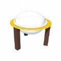 Alternate Thumbnail #2 of 33" Nature Bowl with Lid - Portable - Preschool - Yellow/Chocolate