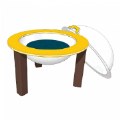 Primary Thumbnail of 33" Nature Bowl with Lid - Portable - Preschool - Yellow/Chocolate