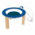 Primary Thumbnail of 33" Nature Bowl with Lid - In Ground - Toddler - Blue/Latte