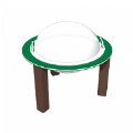 Alternate Thumbnail #2 of 33" Nature Bowl with Lid - Portable - Toddler - Green/Chocolate