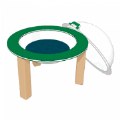 Primary Thumbnail of 33" Nature Bowl with Lid - Portable - Toddler - Green/Latte