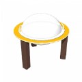 Alternate Thumbnail #2 of 33" Nature Bowl with Lid - In Ground - Toddler - Yellow/Chocolate