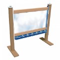 Primary Thumbnail of 2-Sided Portable 56" Art Easel Blue/Latte
