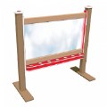 Primary Thumbnail of 2-Sided Portable 56" Art Easel Red/Latte