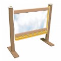 Primary Thumbnail of 2-Sided Portable 56" Art Easel Yellow/Latte