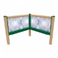 Primary Thumbnail of 4-Sided In-Ground 112" Art Easel