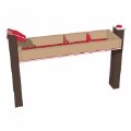Primary Thumbnail of Single Water Trough - In-Ground - Red/Chocolate
