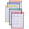 Reusable Dry Erase Pockets for Preserving Print Outs - Set of 5