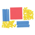 Hands-On Math Base Blocks - 111 Pieces