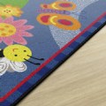 Thumbnail Image #3 of Friendly Cutie Bright Colored Bugs and Flower Carpet - 3' x 5' Rectangle