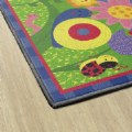 Thumbnail Image #6 of Friendly Cutie Bright Colored Bugs and Flower Carpet - 3' x 5' Rectangle