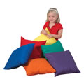 Alternate Image #2 of Soft Pillows 17" Square - Set of 6
