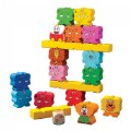 Zimbbos Building and Stacking Game with Friendly Circus Animals