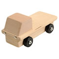 Wooden Flatbed Truck