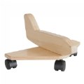 Birch and Maple Wooden Jet Plane