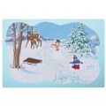 Primary Thumbnail of Seasons Changing Flannel Board Pre-Cut Felt Set - Winter Scene