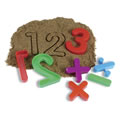 Number Sand Molds for Practicing Counting with Sand Table Activities