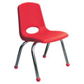 Classic Chrome Chair 12" - Red