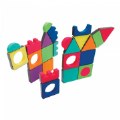 Alternate Thumbnail #5 of Magnetic Building Shapes and Board - 54 Pieces