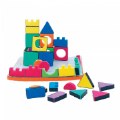 Primary Thumbnail of Magnetic Building Shapes and Board - 54 Pieces