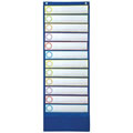 Colorful Deluxe Scheduling Pocket Chart for Classroom Daily Overview