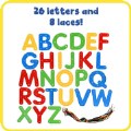 Alternate Image #3 of Giant Lacing and Tracing Upper and Lower Case Letters