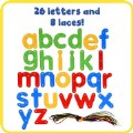 Alternate Image #4 of Giant Lacing and Tracing Upper and Lower Case Letters