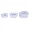 Thumbnail Image of Fabric Nesting Baskets - Blue - Set of 3