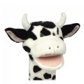 Alternate Image #2 of Plush Bigmouth Cow Hand Puppets