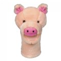 Plush Bigmouth Pig Hand Puppets