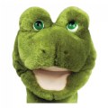 Alternate Image #2 of Plush Bigmouth Frog Hand Puppets