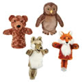 Woodland Creatures Puppets for Dramatic Play - Set of 4
