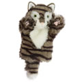 Plush Tabby Cat Hand Puppet