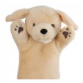 Alternate Image #2 of Plush Yellow Labrador Puppy Hand Puppet