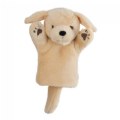 Thumbnail Image of Plush Yellow Labrador Puppy Hand Puppet