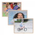 Alternate Image #3 of Real Image Kids in Motion Puzzles - Set of 6