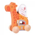 Alternate Image #3 of Push & Pull Wooden Giraffe with Handle and String