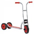 Smooth Rider 3-Wheel Scooter - Red/Silver